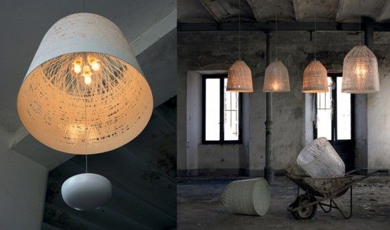 Unique Karman Lamps Collection From Ceramics And Lace | Lampa