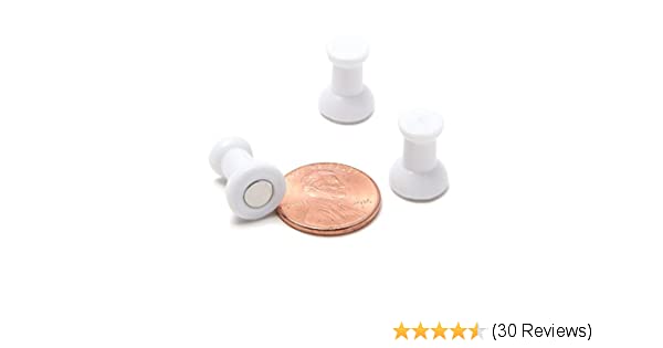 Amazon.com : Map Magnets - 24 Classic Brilliant White Magnetic .