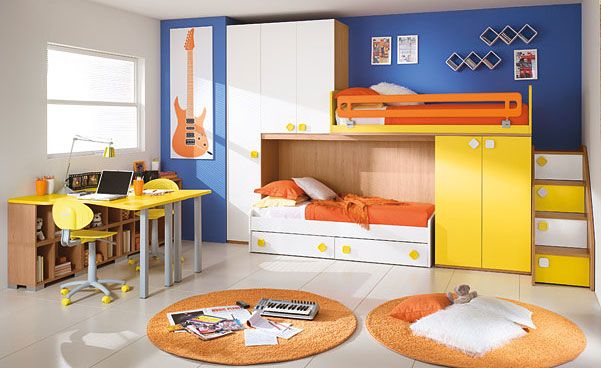20 Very Happy and Bright Children Room Design Ideas | Kids bedroom .
