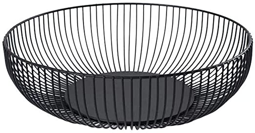 Amazon.com: Metal Wire Countertop Fruit Bowl Basket Holder Stand .