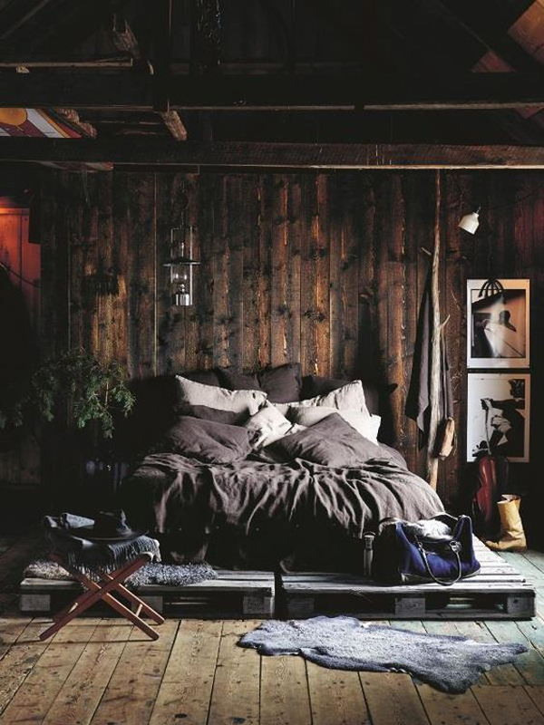 coolest wooden bedroom decorating ideas