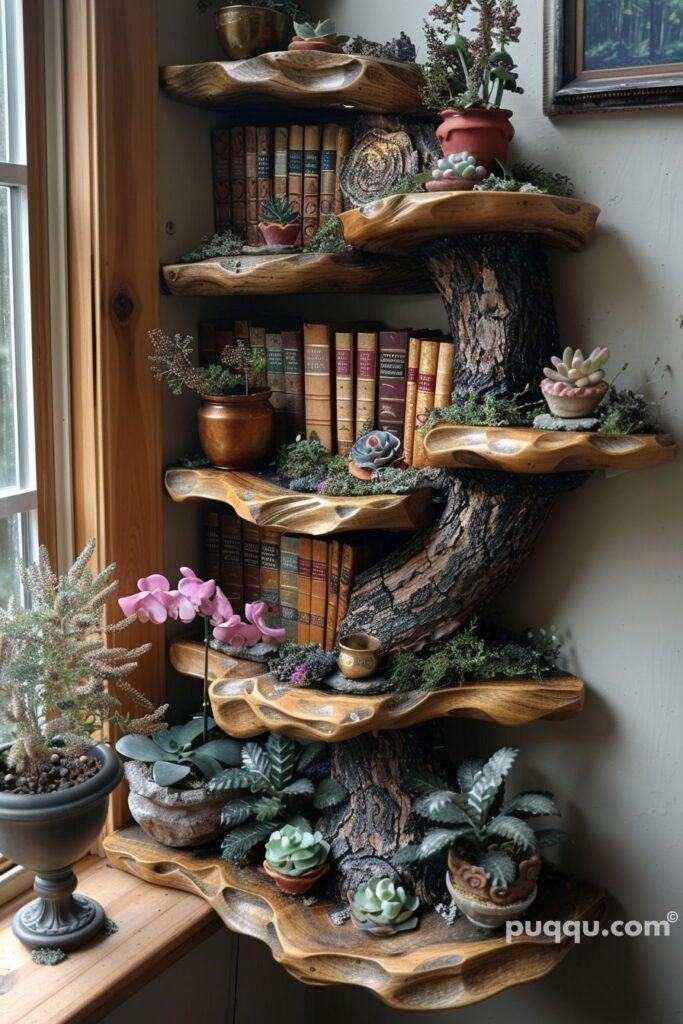 Tree bookshelf 20th century