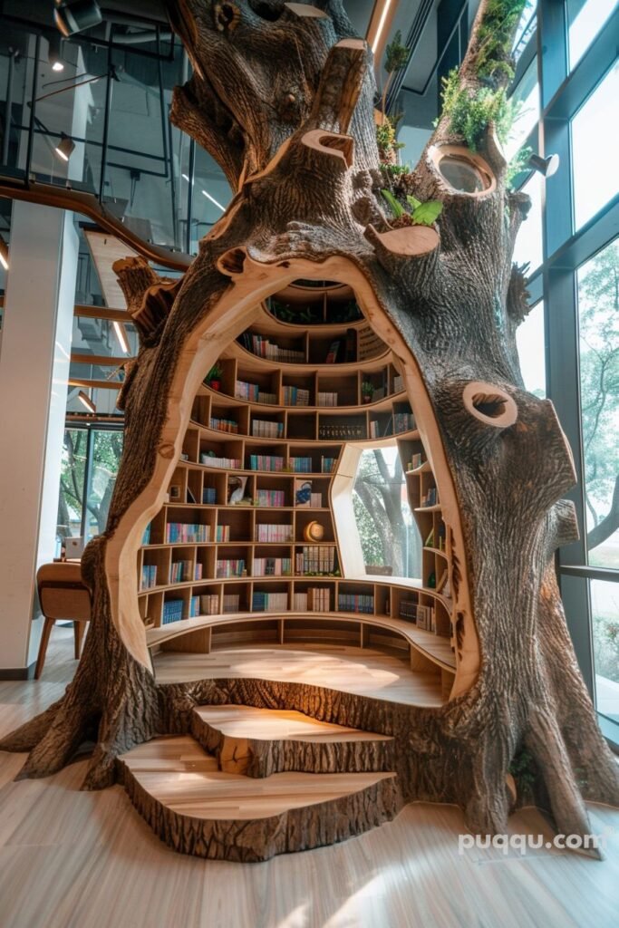 Tree Bookshelf-37