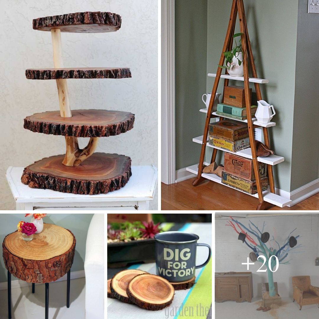 20 Phenomenal DIY Wood Home Decorations