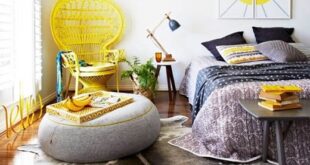 Sunny Yellow Accents In Bedrooms