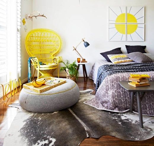 Sunny Yellow Accents In Bedrooms Brighten Up Your Bedroom with Vibrant Yellow Accents