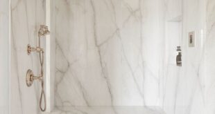 Peaceful Bathroom Design Of Marble