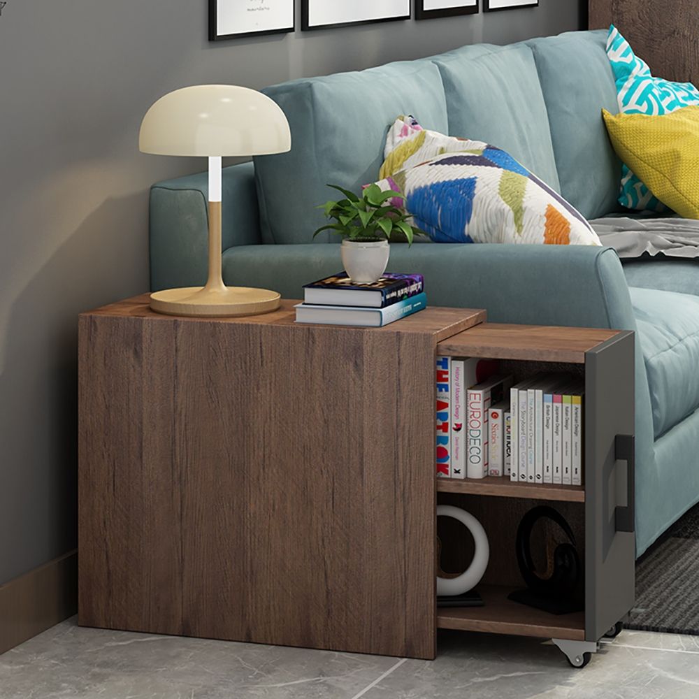 Platform Side Table Sleek and Modern Table for Your Living Space