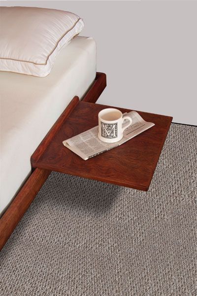 Platform Side Table Sleek and Modern Table for Your Living Room Setup