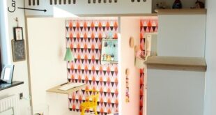 Small And Bold Kids Playroom Design