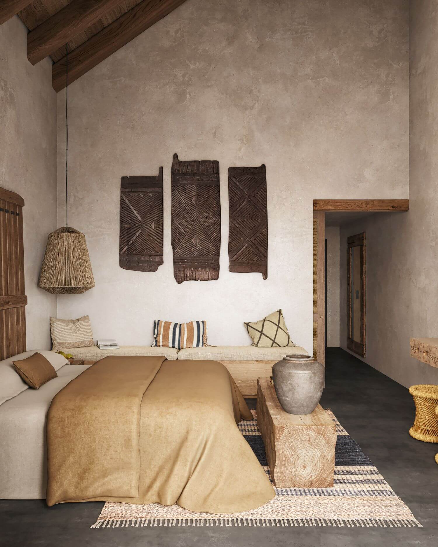 Wabi Sabi African Home Embracing the Beauty of Imperfection in African Home Decor