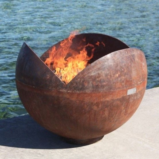 62 Awesome Outdoor Fire Bowls Discover Sixty-Two Stunning Outdoor Fire Bowls for Your Patio Entertainment