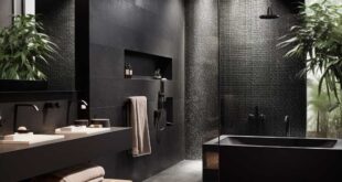 Black Bathroom Design