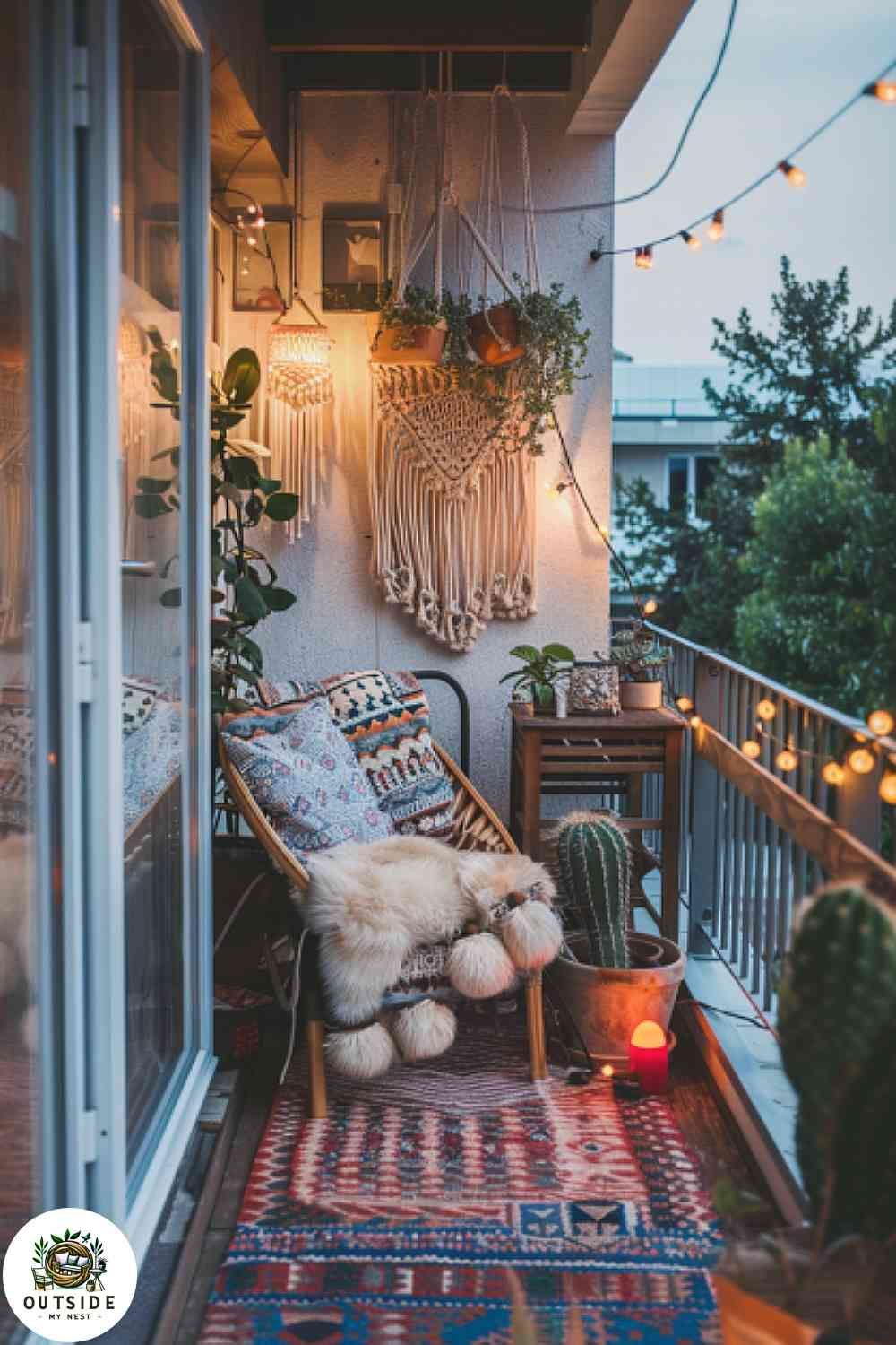 Boho Chic Balcony Decor Ideas for a Trendy Outdoor Space