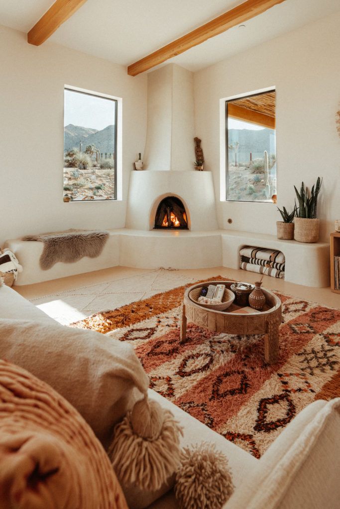 Boho Inspired Desert House Chic and Rustic Desert Home with a Bohemian Flair