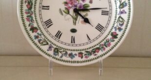 Botanical Inspired Clock