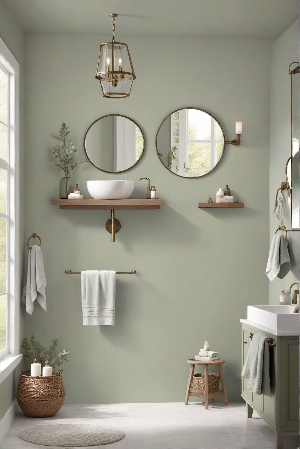 Calm And Cozy Bathroom Design Create a Relaxing Bathroom Oasis with Soft Colors and Warm Textures