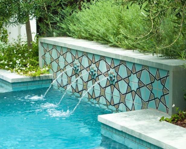 Charming Swimming Pool Fountain Enhance Your Pool with a Stunning Fountain Feature