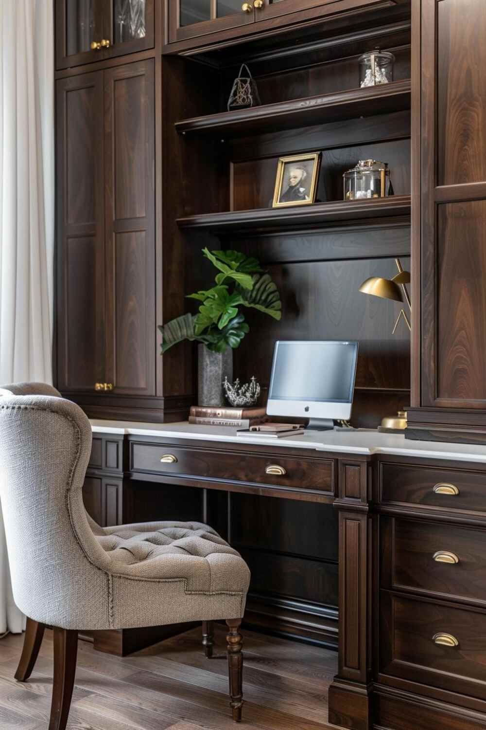 Charming Vintage Home Offices Transform your workspace with timeless vintage style for your home.