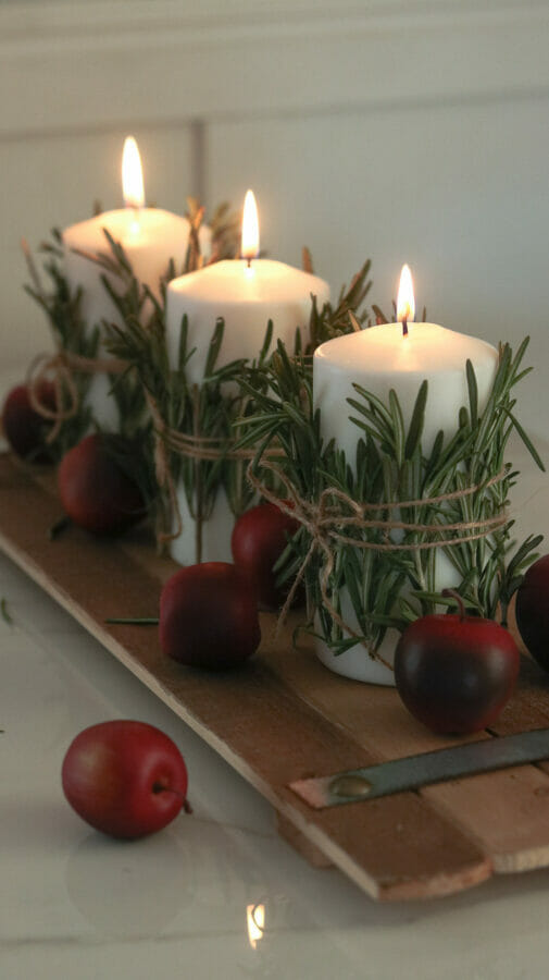 Christmas Candles And Decorations Deck the Halls with Festive Holiday Decor for Christmas