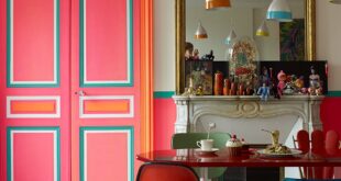 Colorful Paris Home