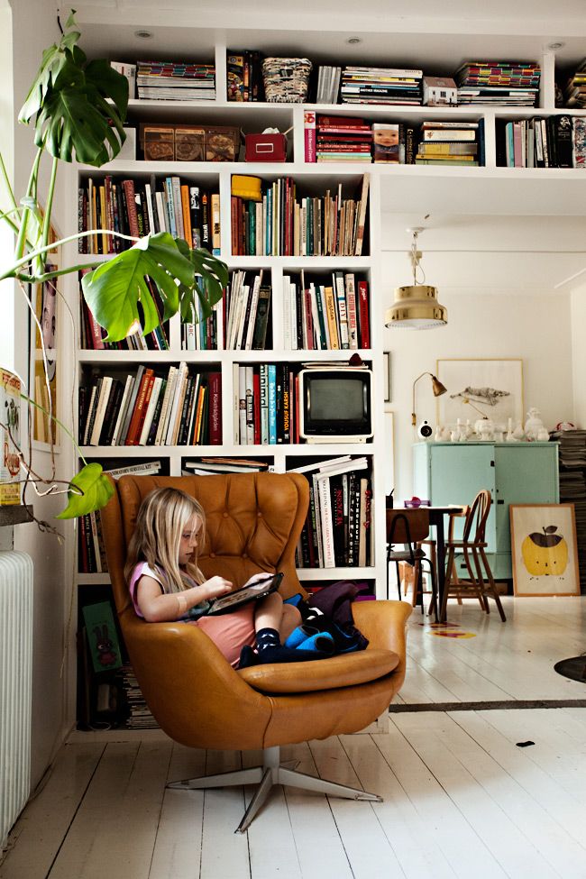 Comfy Chair Built Bookshelves Ultimate Reading Nook with Built-in Shelves and Cushy Seating