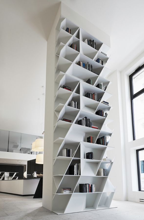 Creative Sculptural Bookcase Innovative and Unique Book Storage Solution for Your Home