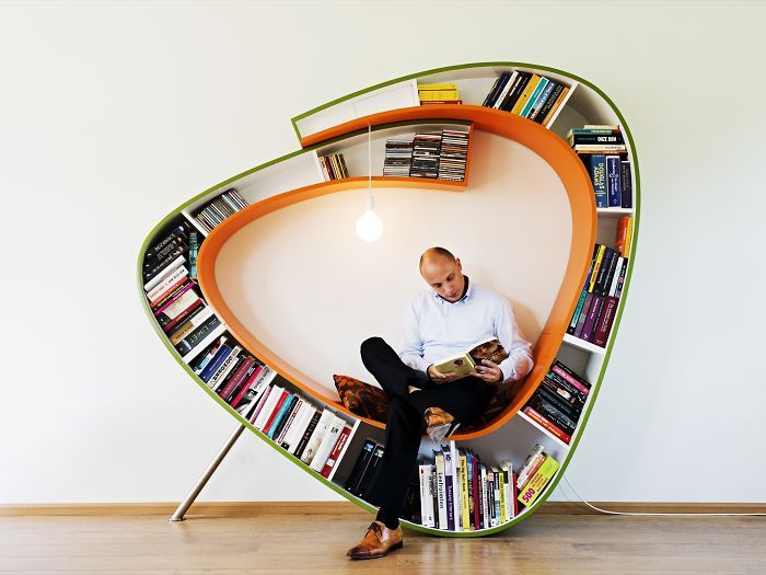 Creative Sculptural Bookcase Unique and Innovative Book Storage Solution for Your Home