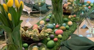 Easter Table Decor