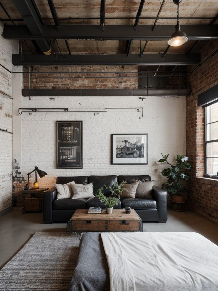 Eclectic Home Industrial Unique Blend of Vintage and Modern Decor in Industrial Style Home