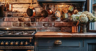 Elegant And Cozy Victorian Kitchen