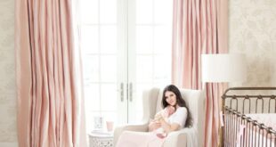 Elegant Pale Pink Nursery Design