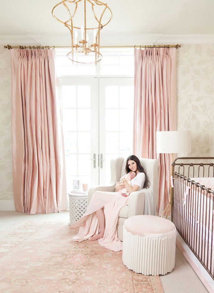 Elegant Pale Pink Nursery Design A Beautiful Nursery in Soft Pink Tones