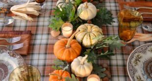 Turkey Decorations Thanksgiving Table