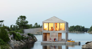 Floating Cedar House