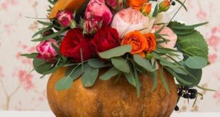 Flower Decorations Thanksgiving Table