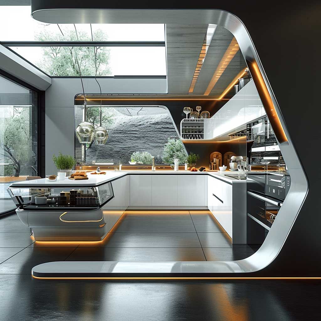 Futuristic Kitchen Designs Innovative Kitchen Concepts for the Modern Home