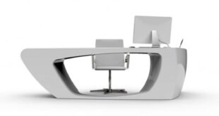 Futuristic L Shaped Desk