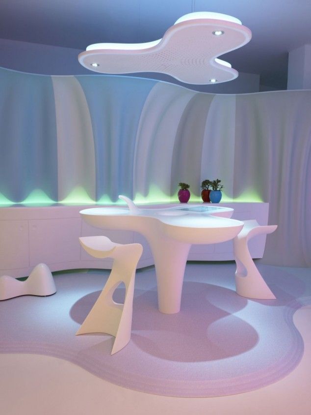 Futuristic Table And Chairs “Revolutionizing Dining Spaces with Innovative Furniture Designs”