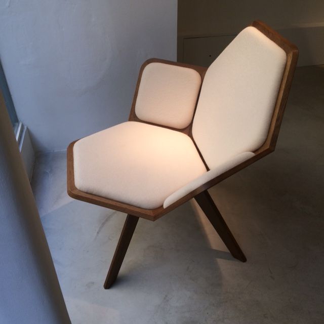 Geometric Chair Innovative Furniture Design for Modern Spaces with Clean Lines and Angles