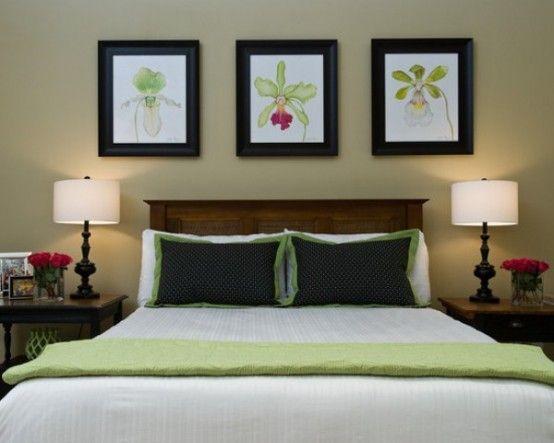 Juicy Green Accents In Bedrooms Bring the Outdoors Inside with Vibrant Green Bedroom Accents