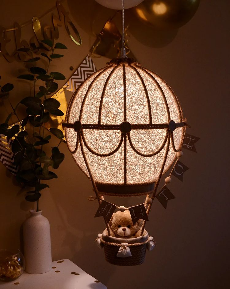 Lamps Inspired by Hot Air Balloons Whimsical Lighting Designs with a Hot Air Balloon Theme