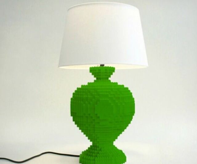 Lego Table Lamp Brighten Up Your Space with This Fun Block-Shaped Lamp