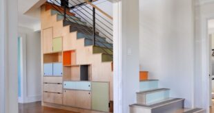 Loft With Plywood Cabinetry