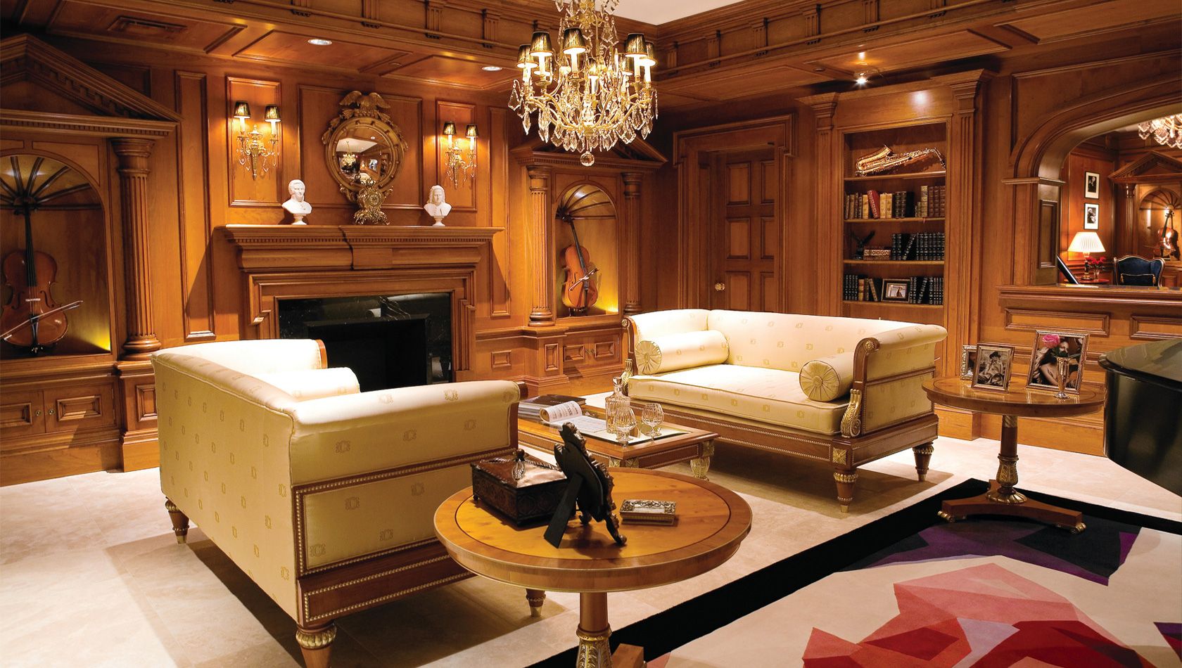 Luxurious Gentlemens Office Sophisticated Workspace for Distinguished Gentlemen