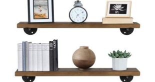 Minimalist Tube Wall Shelves