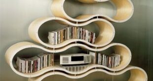 Modern Bedroom Design Wall Shelves