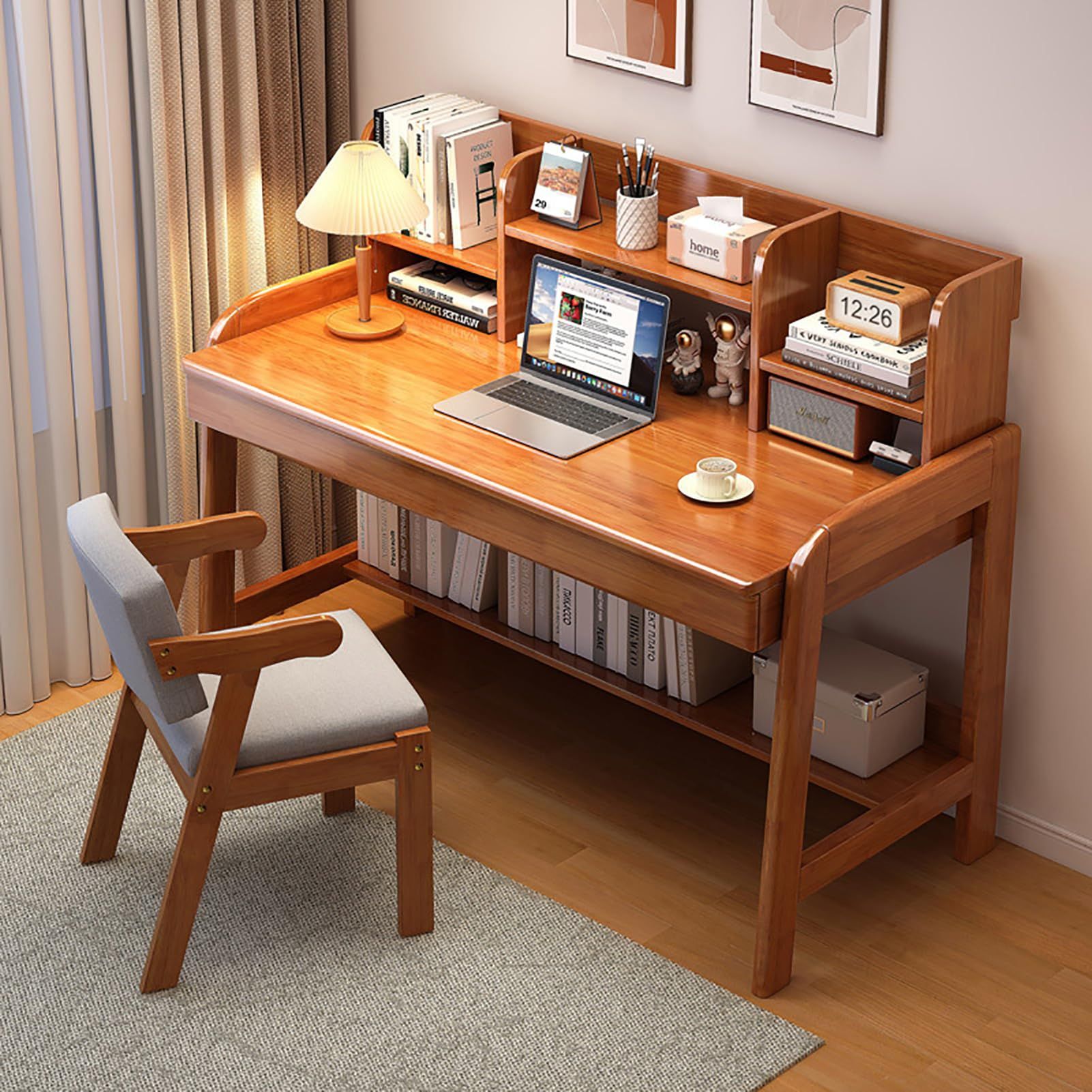 Modern Desk Trendy and Functional Workspace Essential for Contemporary Offices