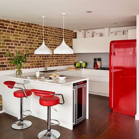 Modern Kitchen Designs Red And White Sleek Red and White Kitchen Inspirations for a Contemporary Home