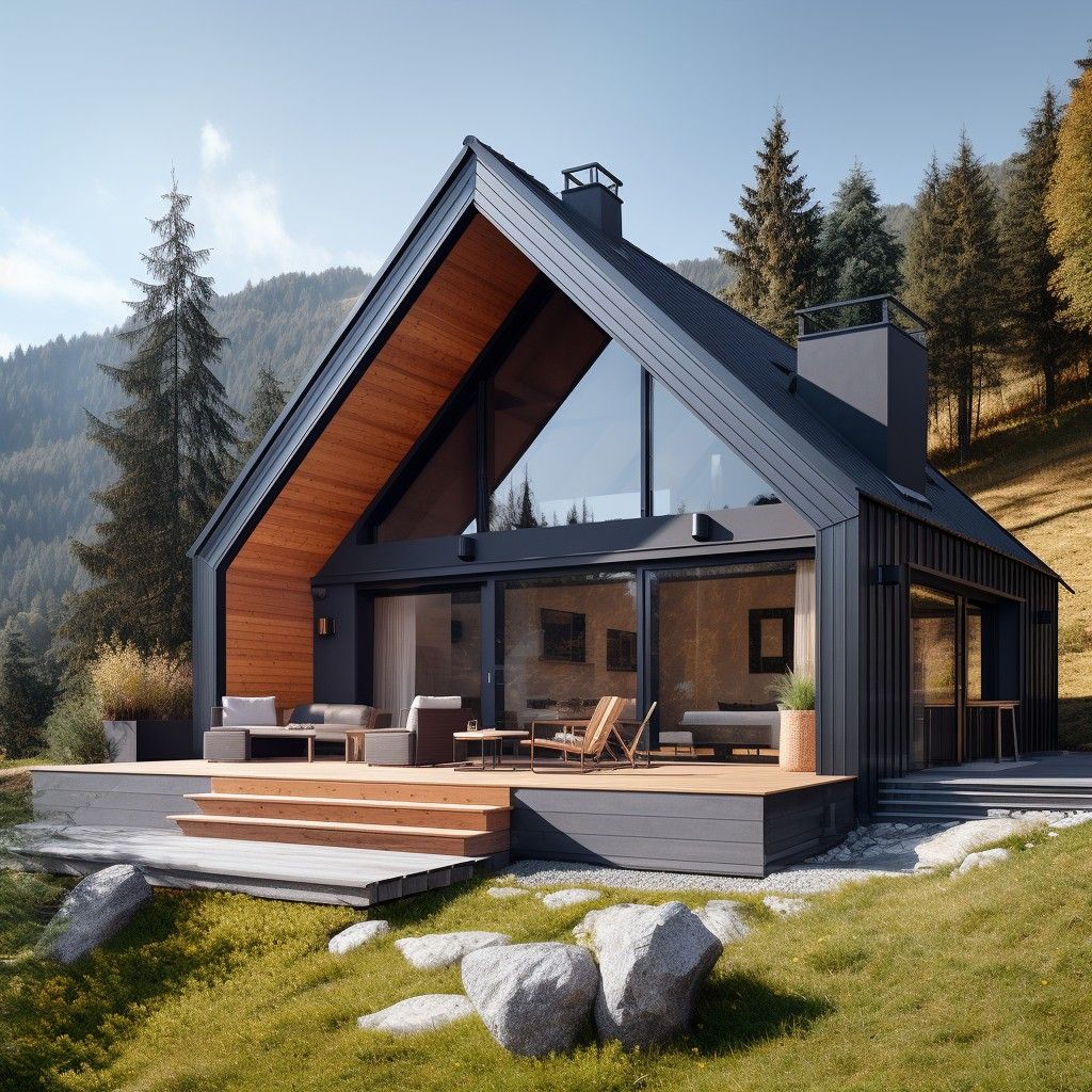 Modern Mountain House Sleek Design and Stunning Views in the Ultimate Mountain Retreat